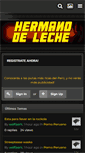 Mobile Screenshot of hermanodeleche.com